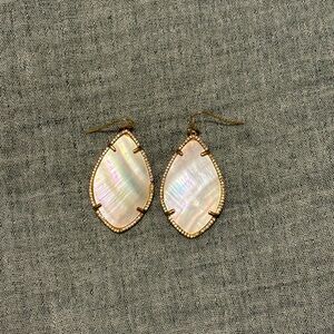 Baublebar White Stone Dangle Earrings